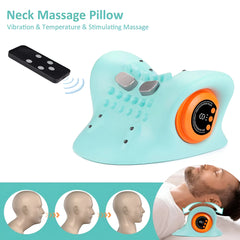 Electric Neck Massager with Heat & EMS Therapy