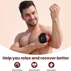 Smart Cupping Massager with Heat & Red Light Therapy