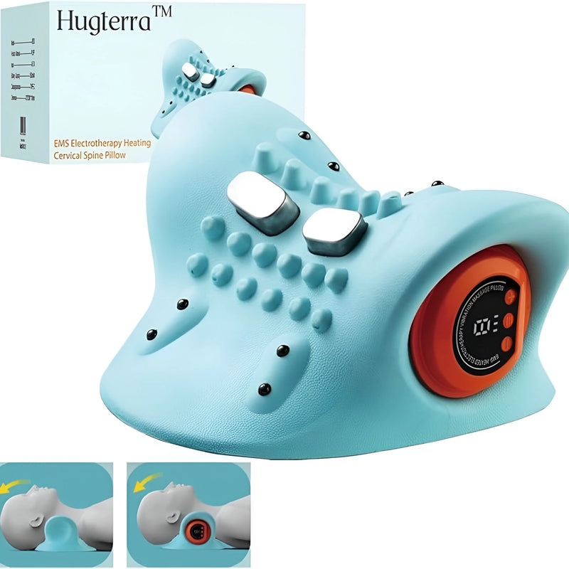 Electric Neck Massager with Heat & EMS Therapy