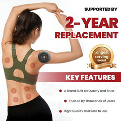 Smart Cupping Massager with Heat & Red Light Therapy