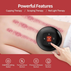 GlowSculpt Smart Cupping Device