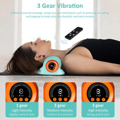 Electric Neck Massager with Heat & EMS Therapy