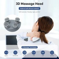 Rechargeable Scalp & Body Massager for Deep Relaxation and Stress Relief